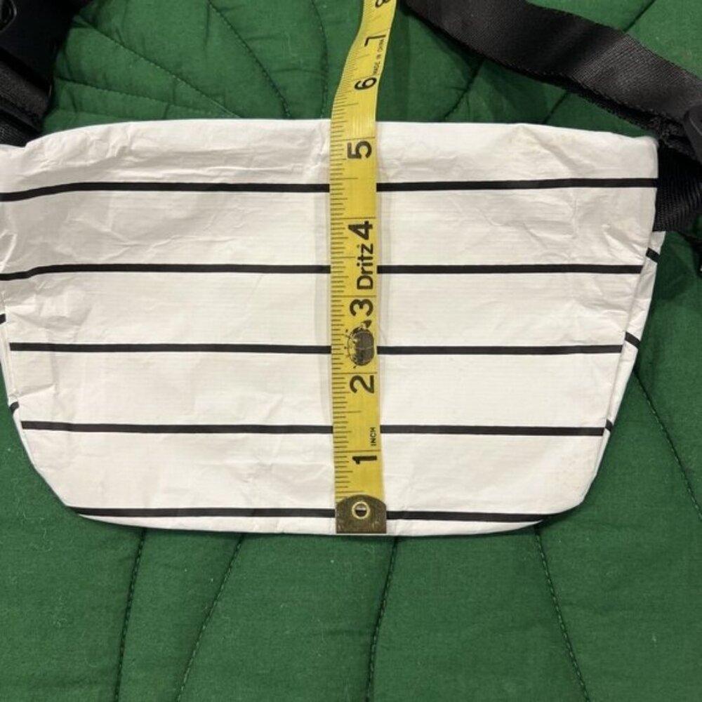 Aloha Collection White Black PinStripe Hip Pack - Picture 5 of 7